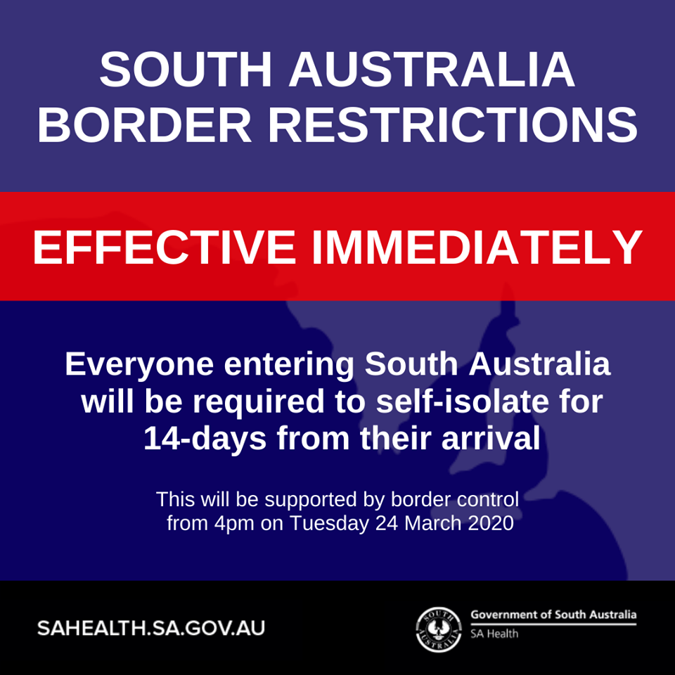 South Australia Border Restrictions